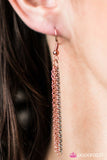 Paparazzi "Metal Mayhem" Copper Necklace & Earring Set Paparazzi Jewelry