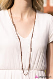 Paparazzi "Metal Musings" necklace Paparazzi Jewelry