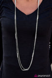 Paparazzi "Metal Musings - Silver" necklace Paparazzi Jewelry