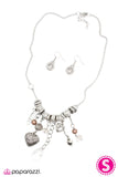 Paparazzi "Method To the Madness" Brown Necklace & Earring Set Paparazzi Jewelry