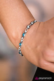 Paparazzi "Metro Movement" Blue Bracelet Paparazzi Jewelry