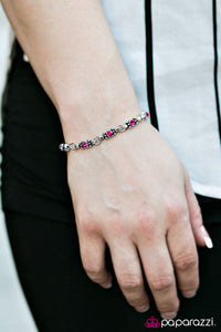 Paparazzi "Metro Movement" Pink Bracelet Paparazzi Jewelry