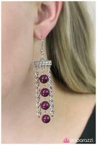 Paparazzi "Middle Ground" Pink Earrings Paparazzi Jewelry