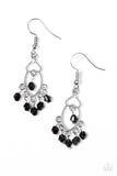 Paparazzi "Midnight Banquet " Black Earrings Paparazzi Jewelry