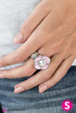 Paparazzi "Midnight Blossoms - Pink" ring Paparazzi Jewelry
