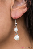 Paparazzi "Midnight Lights - White" necklace Paparazzi Jewelry