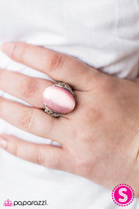 Paparazzi "Midnight Moonwalk" Pink Ring Paparazzi Jewelry