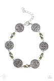 Paparazzi "Mighty Amazon" Green Bracelet Paparazzi Jewelry