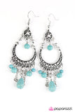 Paparazzi "Mighty Mojave - Blue" earring Paparazzi Jewelry