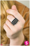 Paparazzi "Million Dollar Baby - Blue" ring Paparazzi Jewelry