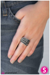 Paparazzi "Million Dollar Baby" Silver Ring Paparazzi Jewelry