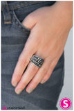 Paparazzi "Million Dollar Baby" Silver Ring Paparazzi Jewelry