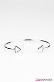 Paparazzi "Minimal Effort" Silver Bracelet Paparazzi Jewelry