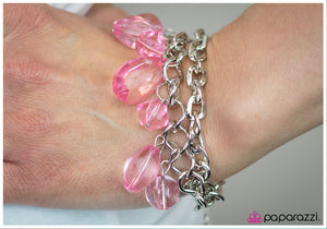 Paparazzi "Mining for Attention" Pink Bracelet Paparazzi Jewelry