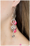 Paparazzi "Missing You" Pink Earrings Paparazzi Jewelry