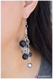 Paparazzi "Missing You" Black Earrings Paparazzi Jewelry