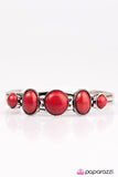 Paparazzi "Mississippi Cruise - Red" bracelet Paparazzi Jewelry