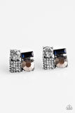 Paparazzi "Mixing Business With Sparkle" Multi Post Earrings Paparazzi Jewelry