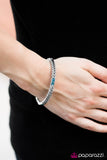 Paparazzi "Modernly Moto" Blue Bracelet Paparazzi Jewelry