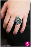 Paparazzi "Modern Mariposa" Blue Ring Paparazzi Jewelry