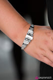 Paparazzi "Modern Metro" Silver Bracelet Paparazzi Jewelry