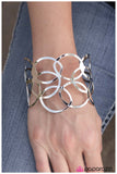 Paparazzi "Modern Movement" Silver 041XX Bracelet Paparazzi Jewelry