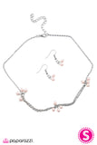 Paparazzi "Modest Intentions" Pink Necklace & Earring Set Paparazzi Jewelry