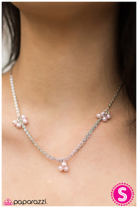 Paparazzi "Modest Intentions" Pink Necklace & Earring Set Paparazzi Jewelry