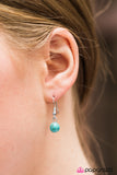 Paparazzi "Mojave Pools" Blue Necklace & Earring Set Paparazzi Jewelry