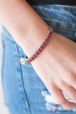 Paparazzi "Mojave Rainbow - Red" bracelet Paparazzi Jewelry