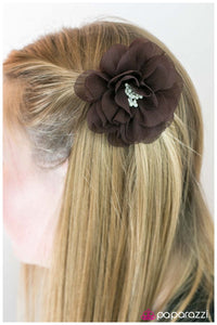 Paparazzi "Moment of Truth" Brown Hair Clip Paparazzi Jewelry