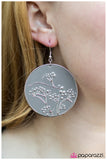 Paparazzi "Money Doesnt Grow On Trees" Silver Earrings Paparazzi Jewelry
