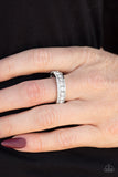 Paparazzi "Money Motto" White Ring Paparazzi Jewelry