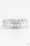 Paparazzi "Money Motto" White Ring Paparazzi Jewelry