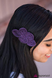 Paparazzi "Money Talks" Purple Hair Clip Paparazzi Jewelry