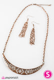 Paparazzi "Moon Child - Copper" necklace Paparazzi Jewelry