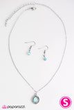 Paparazzi "Moon Garden - Blue" necklace Paparazzi Jewelry