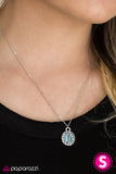 Paparazzi "Moon Garden - Blue" necklace Paparazzi Jewelry