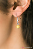 Paparazzi "Moon Garden - Yellow" necklace Paparazzi Jewelry
