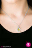 Paparazzi "Moon Garden - Yellow" necklace Paparazzi Jewelry