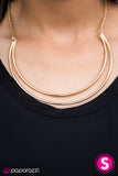 Paparazzi "Moon Goddess - Gold" necklace Paparazzi Jewelry