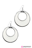 Paparazzi " Moonlight Mambo" White Earrings Paparazzi Jewelry