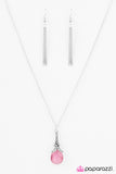 Paparazzi "Moonlight Music - Pink" necklace Paparazzi Jewelry