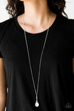 Paparazzi "Moonlight Music - White" necklace Paparazzi Jewelry
