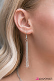 Paparazzi "Moonlight Stroll" White 083XX Necklace & Earring Set Paparazzi Jewelry