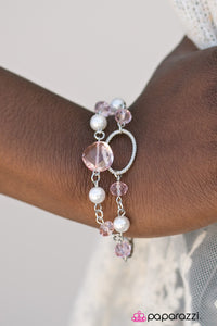 Paparazzi "Moonlit Beaches" Pink Bracelet Paparazzi Jewelry