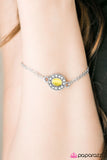 Paparazzi "Moonlit Pools - Yellow" bracelet Paparazzi Jewelry