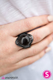 Paparazzi "MOON Over! - Black" ring Paparazzi Jewelry