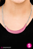 Paparazzi "MOONsoon Season - Pink" necklace Paparazzi Jewelry