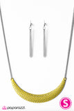 Paparazzi "MOONsoon Season - Yellow" necklace Paparazzi Jewelry